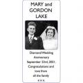 MARY and GORDON LAKE