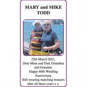 MARY and MIKE TODD