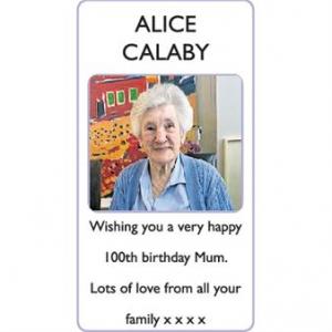 ALICE CALABY