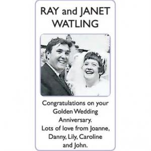 RAY and JANET WATLING