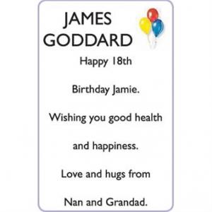 JAMES GODDARD