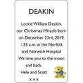 LOCKIE WILLIAM DEAKIN