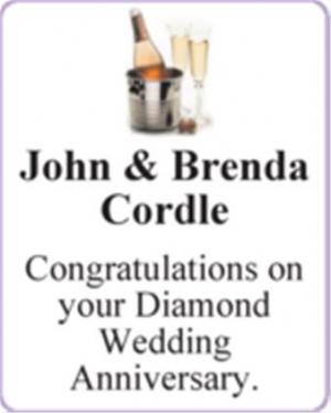 John & Brenda Cordle