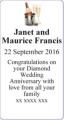 Janet and Maurice Francis