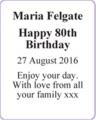 Maria Felgate