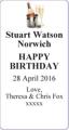 Stuart Watson Norwich